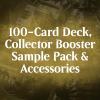 imageMagic The Gathering Fallout Commander Deck  Hail Caesar 100Card Deck 2Card Collector Booster Sample Pack  AccessoriesBlueGreenBlack