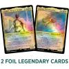 imageMagic The Gathering The Lord of The Rings Tales of MiddleEarth Commander Deck 1  Collector Booster Sample Packtraditional