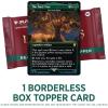 imageMagic The Gathering The Lord of The Rings Tales of MiddleEarth Draft Booster Box  36 Packs  1 Box Topper Card