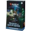 imageMagic The Gathering Murders at Karlov Manor Commander Deck  Blame Game 100Card Deck 2Card Collector Booster Sample Pack  AccessoriesGreenWhiteBlue