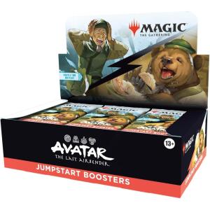 imageMagic The Gathering  Avatar The Last Airbender Jumpstart Booster Box  24 Packs  2Player Card Game