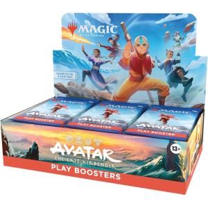 imageMagic The Gathering  Avatar The Last Airbender Play Booster Box  30 Packs  Collectible Trading Card Game