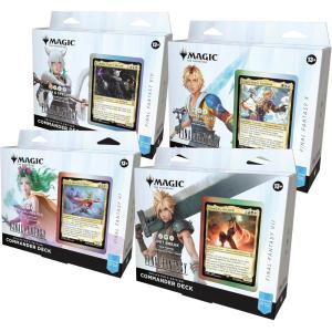 imageMagic The Gathering  Final Fantasy Collectors Edition Commander Deck Bundle  Includes All 4 Surge Foil Decks