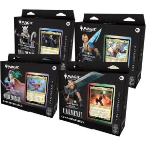 imageMagic The Gathering  Final Fantasy Commander Deck Bundle Includes All 4 Decks