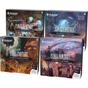 imageMagic The Gathering  Final Fantasy Scene Box Bundle  All 4 Scene Boxes  Garland at The Chaos Shrine Children of Fate The Siege of Alexandria and Camp Comrades