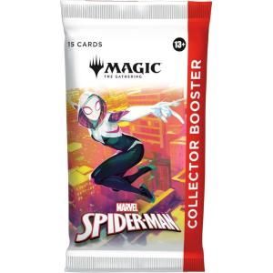 imageMagic The Gathering  Marvels SpiderMan  Collector Booster 1 Pack of 15 Cards