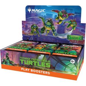 imageMagic The Gathering  Teenage Mutant Ninja Turtles  Play Booster Box  30 Packs  Collectible Trading Card Game