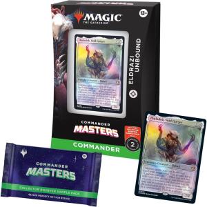 imageMagic The Gathering Commander Masters Commander Deck  Eldrazi Unbound 100Card Deck 2Card Collector Booster Sample Pack  Accessories