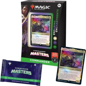 imageMagic The Gathering Commander Masters Commander Deck  Enduring Enchantments 100Card Deck 2Card Collector Booster Sample Pack  AccessoriesCommander  Enduring Enchantments