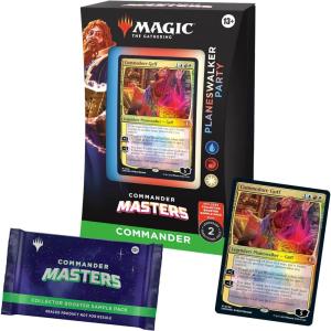 imageMagic The Gathering Commander Masters Commander Deck  Enduring Enchantments 100Card Deck 2Card Collector Booster Sample Pack  AccessoriesCommander  Planeswalker Party