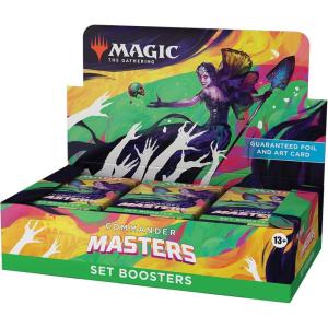 imageMagic The Gathering Commander Masters Set Booster Box  24 Packs 360 Magic Cards