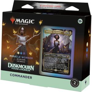 imageMagic The Gathering Duskmourn House of Horror Commander Deck  Miracle Worker