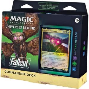 imageMagic The Gathering Fallout Commander Deck  Hail Caesar 100Card Deck 2Card Collector Booster Sample Pack  AccessoriesBlueGreenBlack