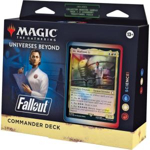 imageMagic The Gathering Fallout Commander Deck  Hail Caesar 100Card Deck 2Card Collector Booster Sample Pack  AccessoriesRedWhiteBlue