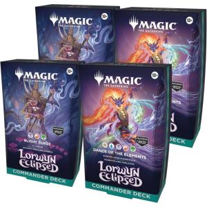 imageMagic The Gathering Lorwyn Eclipsed  Commander Deck Bundle  2 of Each Deck