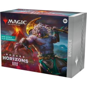 imageMagic The Gathering Modern Horizons 3 Bundle  9 Play Boosters 30 Land Cards  Exclusive Accessories