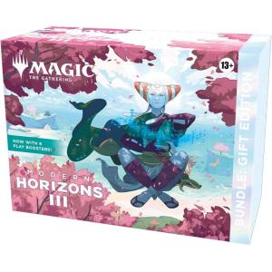imageMagic The Gathering Modern Horizons 3 Bundle Gift Edition  Deluxe Bundle with 1 Collector Booster 9 Play Boosters FullArt Lands  Exclusive Accessories