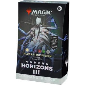 imageMagic The Gathering Modern Horizons 3 Commander Deck  Eldrazi Incursion 100Card Deck 2Card Collector Booster Sample Pack  Accessories5Color