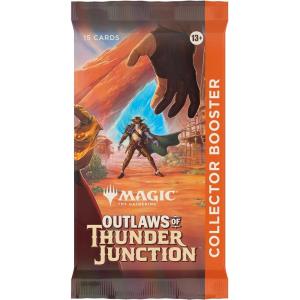 imageMagic The Gathering Outlaws of Thunder Junction Bundle  9 Play Boosters 30 Land Cards  Exclusive AccessoriesCollector Booster