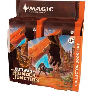 imageMagic The Gathering Outlaws of Thunder Junction Collector Booster Box  12 Packs 180 Magic Cards