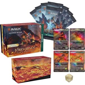 imageMagic The Gathering The Lord of The Rings Tales of MiddleEarth Bundle  8 Set Boosters  Accessories