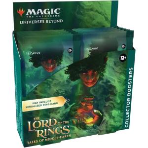 imageMagic The Gathering The Lord of The Rings Tales of MiddleEarth Commander Deck 1  Collector Booster Sample PackCollector Booster Box