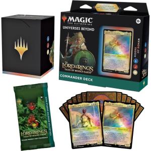 imageMagic The Gathering The Lord of The Rings Tales of MiddleEarth Commander Deck 1  Collector Booster Sample Packtraditional