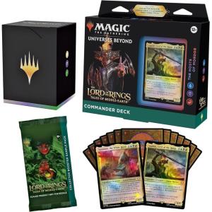 imageMagic The Gathering The Lord of The Rings Tales of MiddleEarth Commander Deck 4  Collector Booster Sample Pack