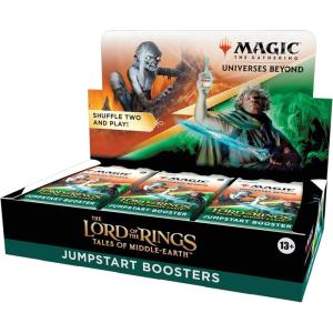imageMagic The Gathering The Lord of The Rings Tales of MiddleEarth Jumpstart Booster Box 18 Packs  2Player Card Game