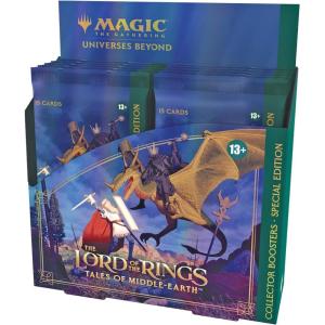 imageMagic The Gathering The Lord of The Rings Tales of MiddleEarth Special Edition Collector Booster Box  12 Packs Collectible Fantasy Card Game Multicolor