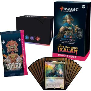 imageMagic The Gathering The Lost Caverns of Ixalan Commander Deck  Blood Rites 100Card Deck 2Card Collector Booster Sample Pack  AccessoriesCommander  Ahoy Mateys