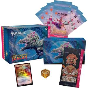 imageMagic The Gathering The Lost Caverns of Ixalan Commander Deck  Blood Rites 100Card Deck 2Card Collector Booster Sample Pack  AccessoriesGift Bundle
