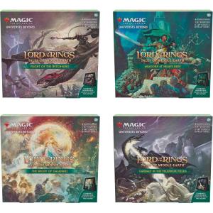 imageThe Lord of The Rings Tales of MiddleEarth Scene Boxes  All 4 for Magic The Gathering
