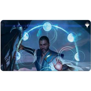 imageInnistrad Midnight Hunt Playmat F Featuring Teferi Who Slows The Sunset for Magic The Gathering