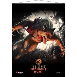 imageInnistrad Midnight Hunt Wall Scroll featuring Set Display Key Art for Magic The Gathering