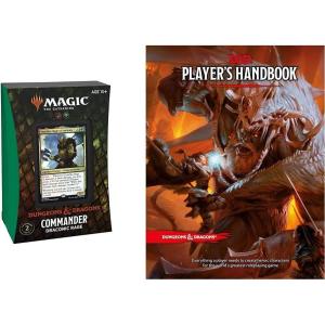 imageMagic The Gathering Adventures in the Forgotten Realms Commander Deck  Draconic Rage RedGreenDraconic Rage  Players Handbook