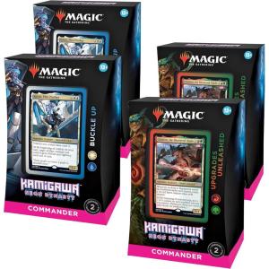 imageMagic The Gathering Bundle of 4 Kamigawa Neon Dynasty Commander Decks  2 Buckle Up  2 Upgrades Unleashed