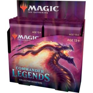 imageMagic The Gathering Commander Legends Collector Booster Box  12 Booster Packs 180 Cards  60 Legends  156 Foils  Min 24 ExtendedArt Cards