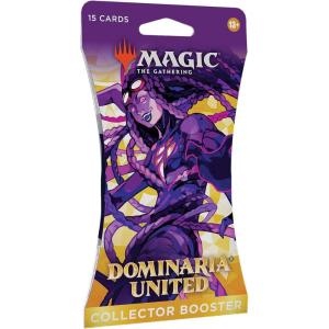 imageMagic The Gathering Dominaria United Collector Booster  15 Magic CardsCollector Booster