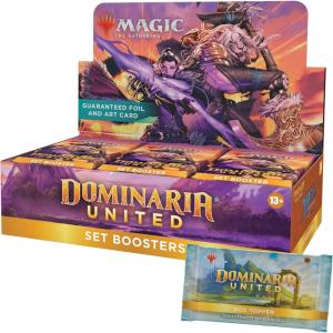 imageMagic The Gathering Dominaria United Set Booster Box  30 Packs  Box Topper Card 361 Magic Cards