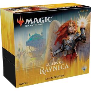 imageMagic The Gathering Guilds of Ravnica Bundle  10 Booster Packs  Land Cards 230 Cards  Accessories