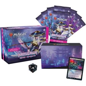 imageMagic The Gathering Kamigawa Neon Dynasty Bundle  8 Set Boosters  Accessories