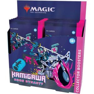 imageMagic The Gathering Kamigawa Neon Dynasty Collector Booster Box  15 Count Pack of 12 Total 180 Magic Cards