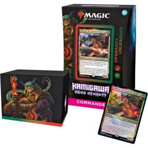 imageMagic The Gathering Kamigawa Neon Dynasty Commander Deck  Upgrades Unleashed RedGreenRetail Packaging