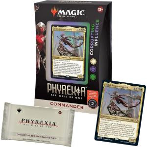 imageMagic The Gathering Phyrexia All Will Be One Commander Deck 2  Collector Booster Sample PackCommander Deck 1