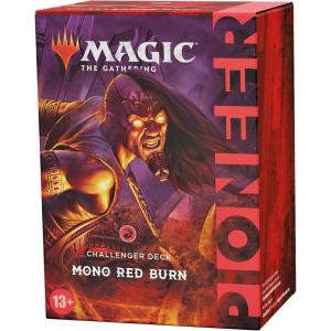 imageMagic The Gathering Pioneer Challenger Deck 2021  Mono Red Burn Red for ages 13 years