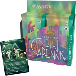 imageMagic The Gathering Streets of New Capenna Collector Booster Box  12 Packs  1 Box Topper 181 Magic Cards