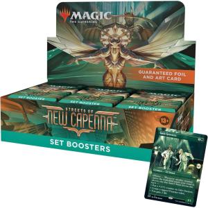 imageMagic The Gathering Streets of New Capenna Set Booster Box  30 Packs  1 Box Topper 361 Magic Cards