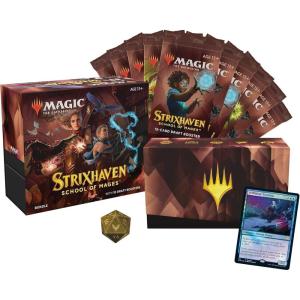 imageMagic The Gathering Strixhaven Bundle  10 Draft Boosters 150 Magic Cards  Accessories Brown