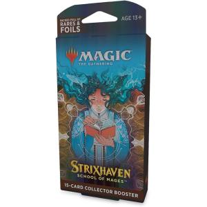 imageMagic The Gathering Strixhaven Collector Booster Pack  15 Magic Cards BlueCollector Pack Only